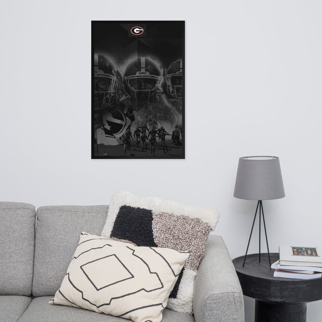 Custom Sports Framed poster