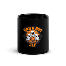 BAD AND BOO JEE Black Glossy Mug