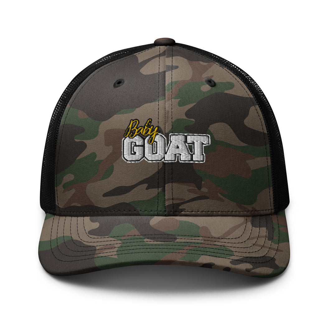 BabyGoat Camouflage trucker hat