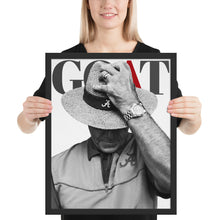 GOAT Framed photo paper poster