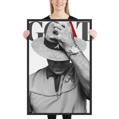 GOAT Framed photo paper poster