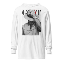 GOAT Hooded long-sleeve tee