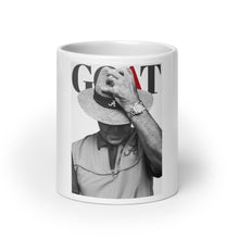 GOAT White Glossy Mug