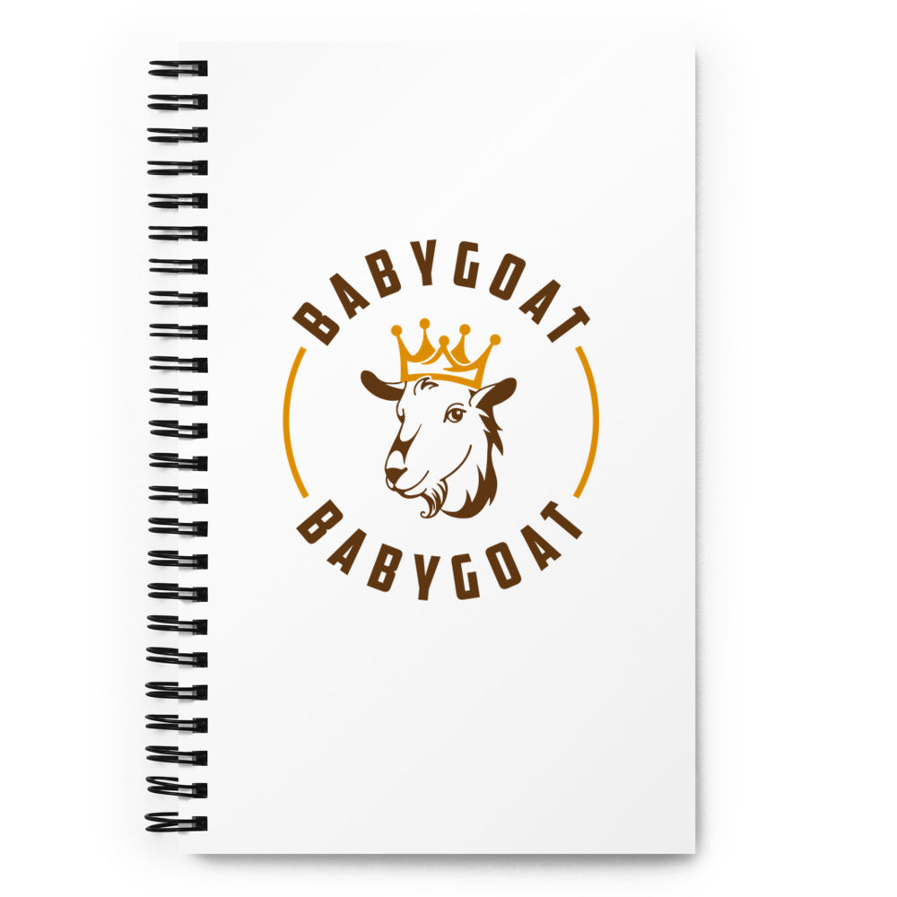 BABYGOAT Spiral Notebook